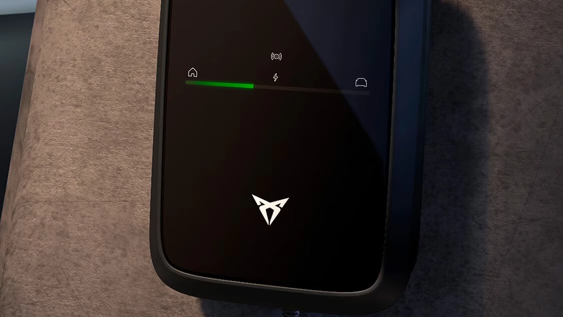 Vue charge de la Cupra Raval